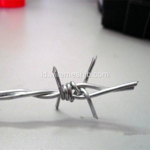 Hot-dip Galvanized Barbed Wire Untuk Keamanan Pagar